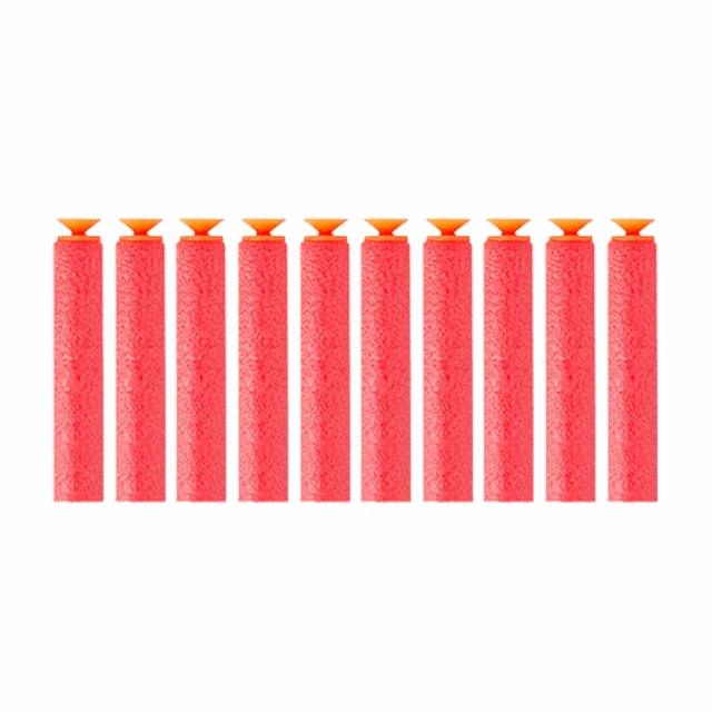 Refill Darts Bullets For Nerf N-strike Elite Series Blasters Children Toy Gun Blue Soft Bullet Foam Guns Accessories 10 pcs  Suction head