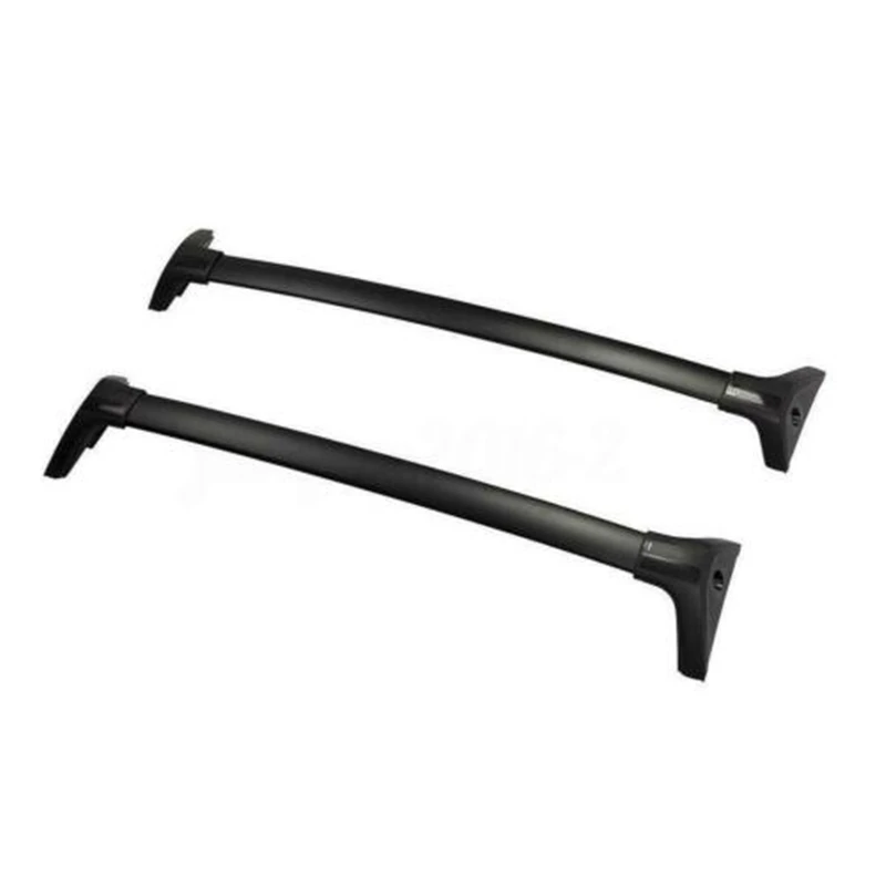 2 Pcs Car Luggage Roof Rack Cross Bar Top Carrier Black For Toyota RAV4 2019-2020 Car Surf Long Roof Rack Bike Storage Travel