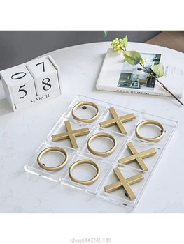 

Handmade Tic Tac Toe Game with Board Resin Mold Classic Tic Tac Toss Game Board Resin Casting Mold Crafts O07 20 Dropshipping