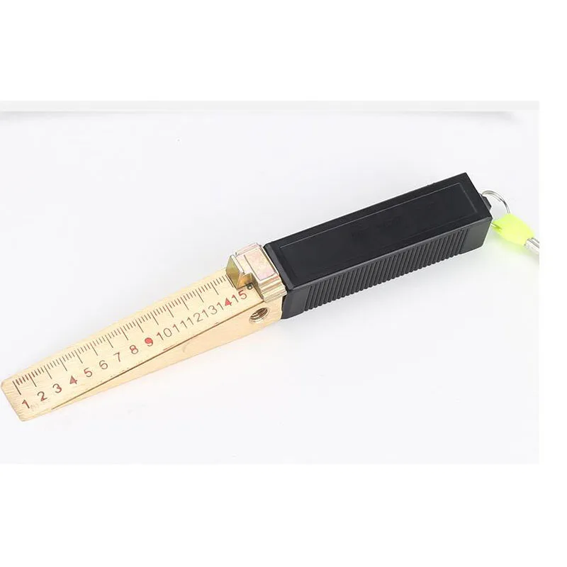 Клиновидный курсор Feeler Gauge 1-15 мм щупальный датчик зазор измерительный прибор толщиномер для Vernier Feeler контрольный инструмент