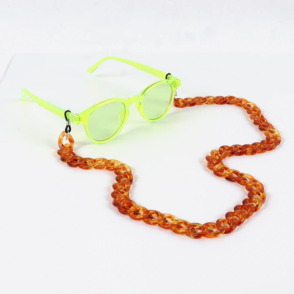 FishSheep Neue Acryl Sonnenbrille Kette Für Frauen Maske Lanyard Hängen Neck Halter Seil Riemen Lesebrille Kabel Zubehör – Detail 11