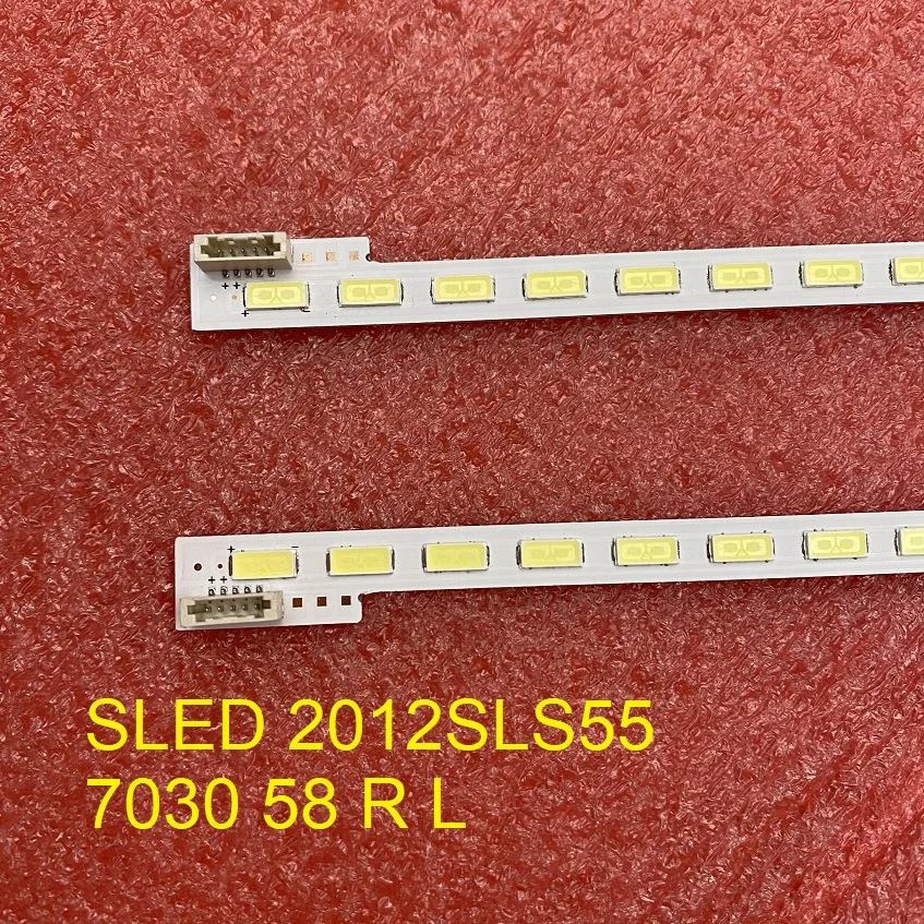 2pcs/set LED backlight strip for SONY KDL-55EX640 KLV-55EX630 KDL-55HX750 KDL-55HX755 LJ64-03374A LJ64-03374B LTY550HQ04-A01 | Электроника