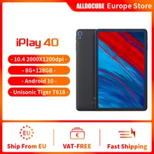 Tablet PC ALLDOCUBE iPlay40/PRO 10.4 inch 2K FHD 8GB RAM 128GB/256GB ROM Android 10  T618 CPU LTE phonecall 5G WiFi