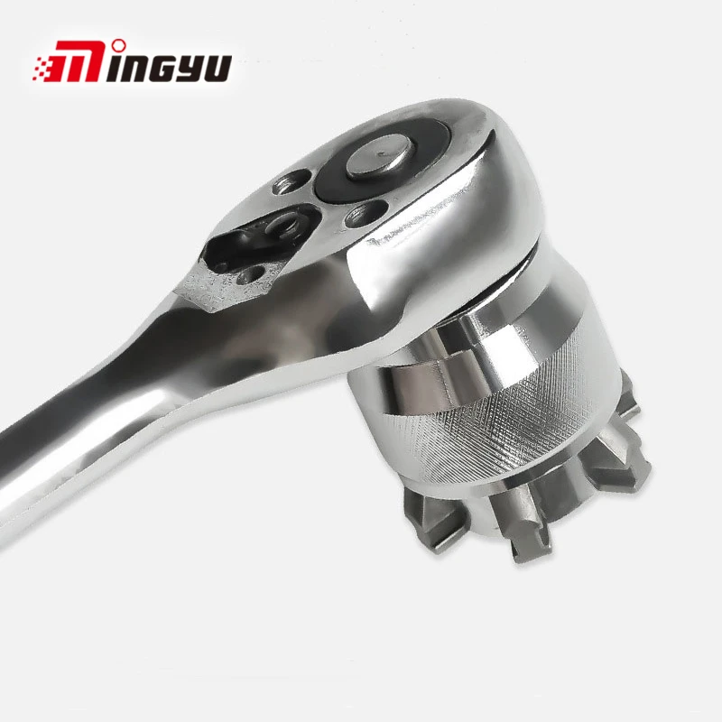 DEALPEAK Universal Socket Wrench Tool Magical Adjustable Socket Adapter for 10~19mm 3/8~3/4in Nut DEALPEAK Universal Socket Wrench Tool Magical Adjustable Socket Adapter for 10~19mm 3/8~3/4in Nut