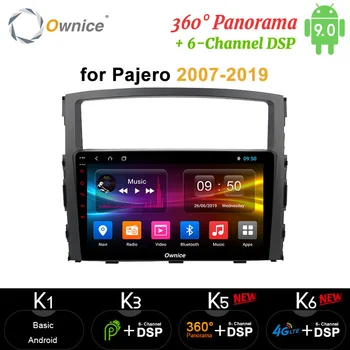 

Ownice Octa Core 4G LTE DSP Car Navigation android 9.0 Radio GPS carplay 360 Panorama Optical for Mitsubishi Pajero 2007 - 2019