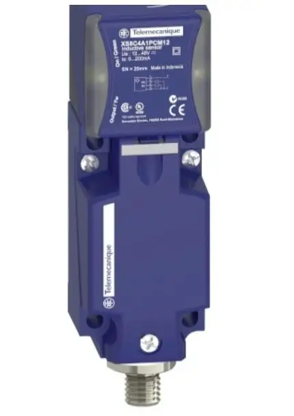 

XS8C4A1PCM12 Индуктивные датчики приближения XS, индуктивный датчик XS8 40x40x117, PBT, Sn20 мм, 12...48 В постоянного тока, M12