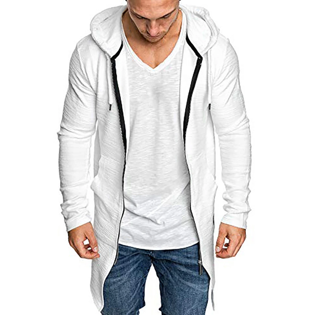 sudadera de hombre blanca