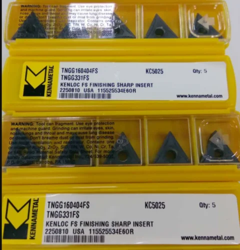 10 шт. KENNAMETAL TNGG160404FS KC5025