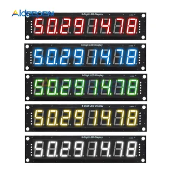 74 hc595 modulo LED a 8 cifre tubo Display da 0.56 "(decimale) 7 segmenti 74 hc595 modulo tubo LED digitale rosso blu giallo verde bianco