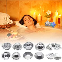 12 шт. формы для бомбочек 6 стилей DIY металлические формы для бомбочек аксессуары для мыла ручной работы Бомбочки для ванной подарки