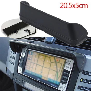 

Black Car GPS Hood Cap Anti-glare Car Dash Radio Sun Shade GPS Navigation Hood Cap Lightweight Universal Block Sun 20.5cm