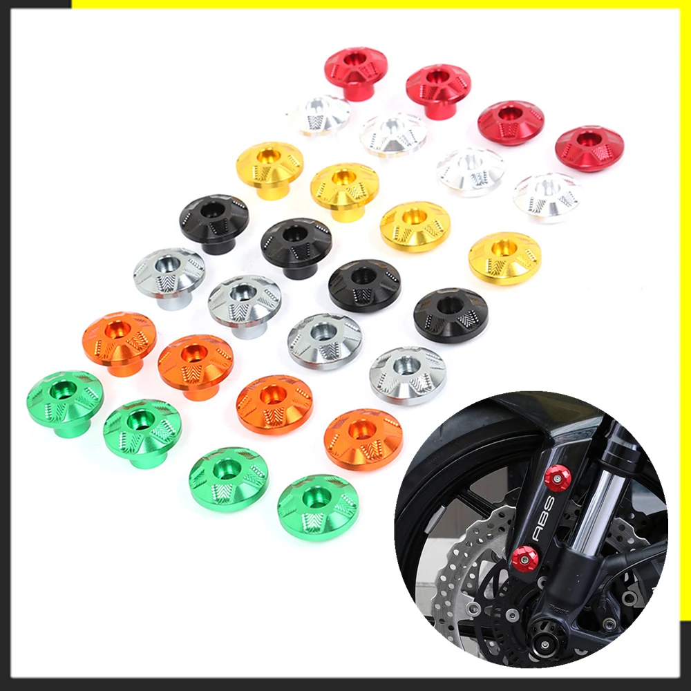 

Motorcycle Front Fender Slider Screw Bolt Fork Protector Suitable For YAMAHA NVX 155 NVX155 FORCE 155 MT-07 MT-09