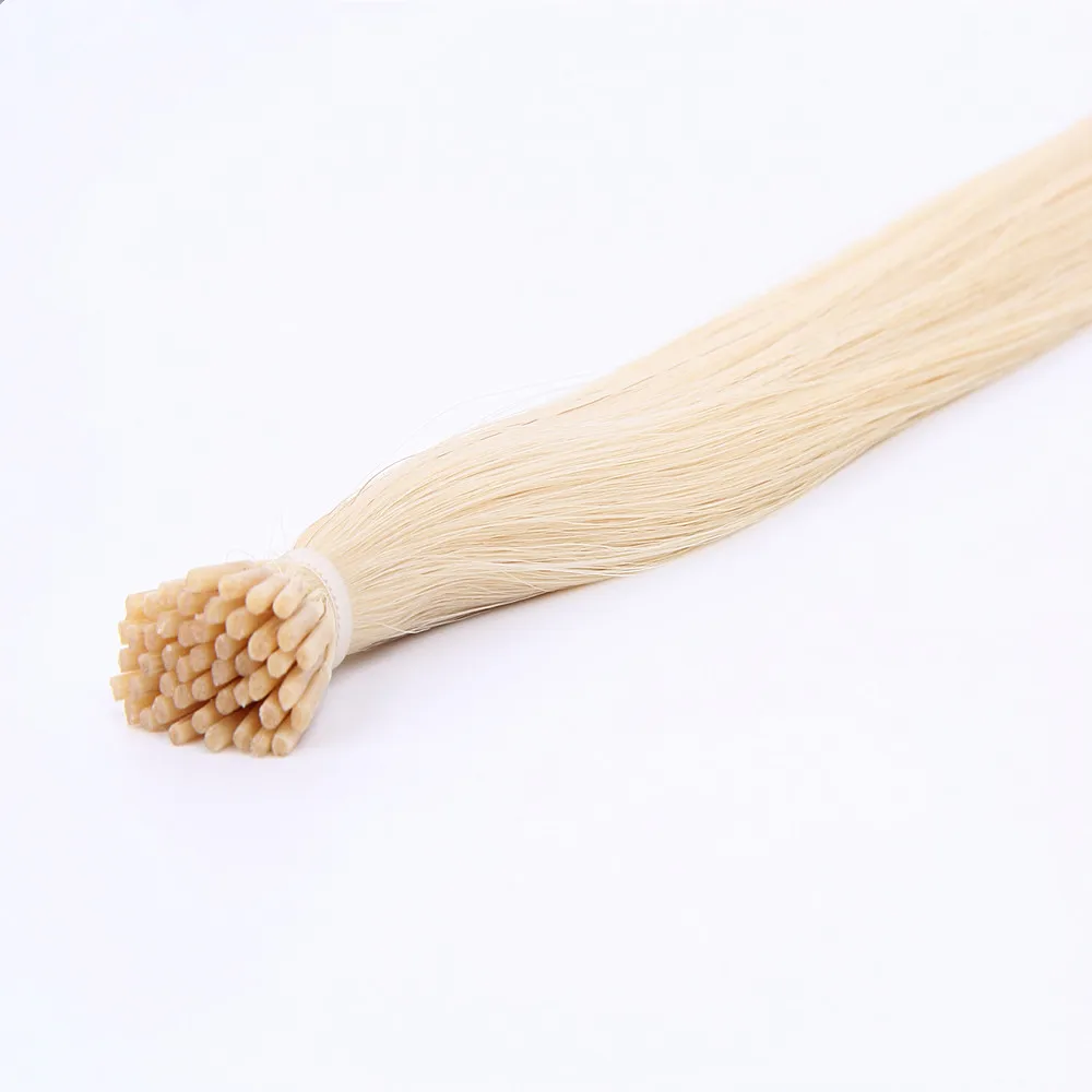 Top Qiality Human Hair I Tip Stick Keratin Hair Extensions Pre Bonded 0.5g/pc
