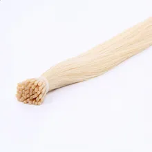 Top Qiality Human Hair I Tip Stick Keratin Hair Extensions Pre Bonded Hair 0.5g/pc