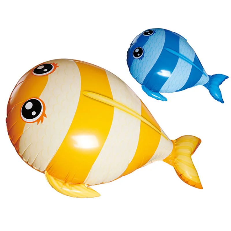 

Aluminum Film Balloon Flying Remote Control Gold Fish Balloon Cartoon Remote Control Air Flying Fish Oceans Animal Adventure Toy