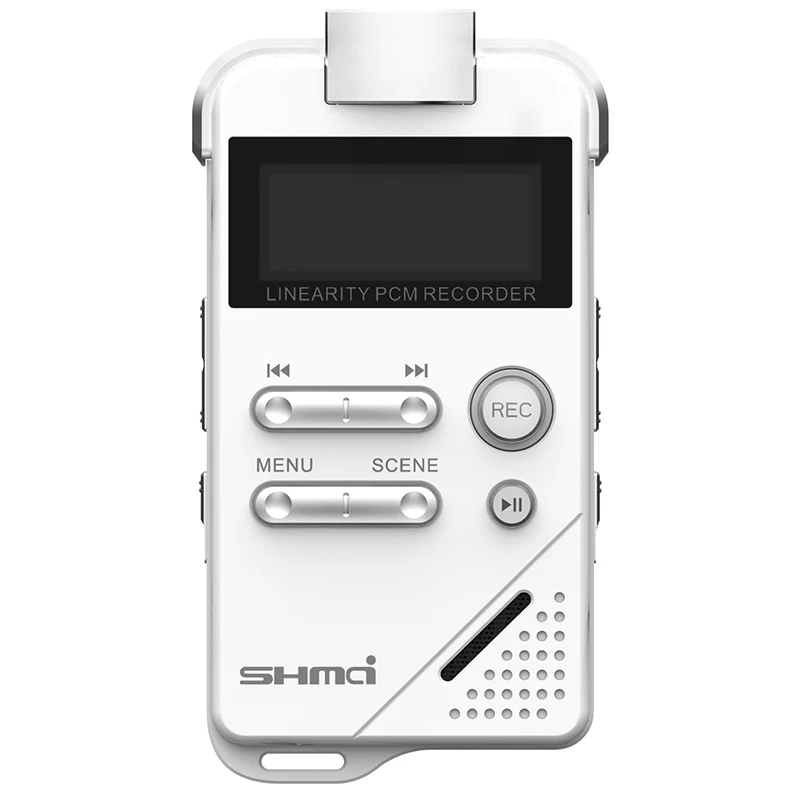 Профессиональный цифровой диктофон Shmci D30 PCM мини с тройными микрофонами и