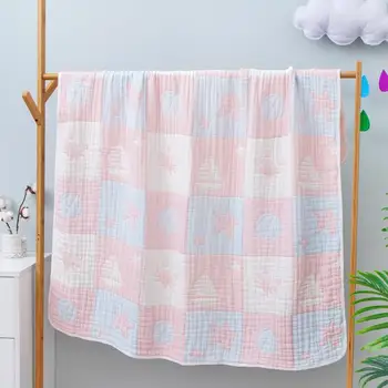 

8 Layer Baby Stuff for Newborns Baby Washcloths Cosas Para Bebe Baby Bath Towel Rolled Blanket Baby Stuff Baby Swaddle 120*120