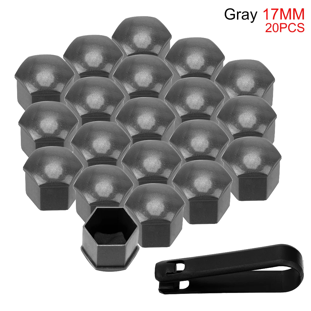 AUTCOAT Car Wheel Nut Protection Covers - Anti-Rust Hub Screw Caps