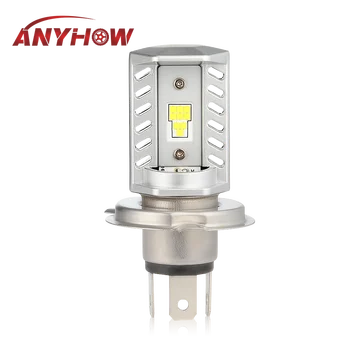 

1pc Car Led Headlight Bulbs H4 9003 HB2 Hi Lo beam Motorcycle Headlight Bulbs Motorbike LED Lamps Conversion Kit Bulbs 6000K