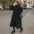 Женское длинное Пальто Мода Корейский Опрятный Стиль Ретро Универсальная Ветровка Повседневное теплое шерстяное Пальто Oversize 2021 Весна Женское Пальто