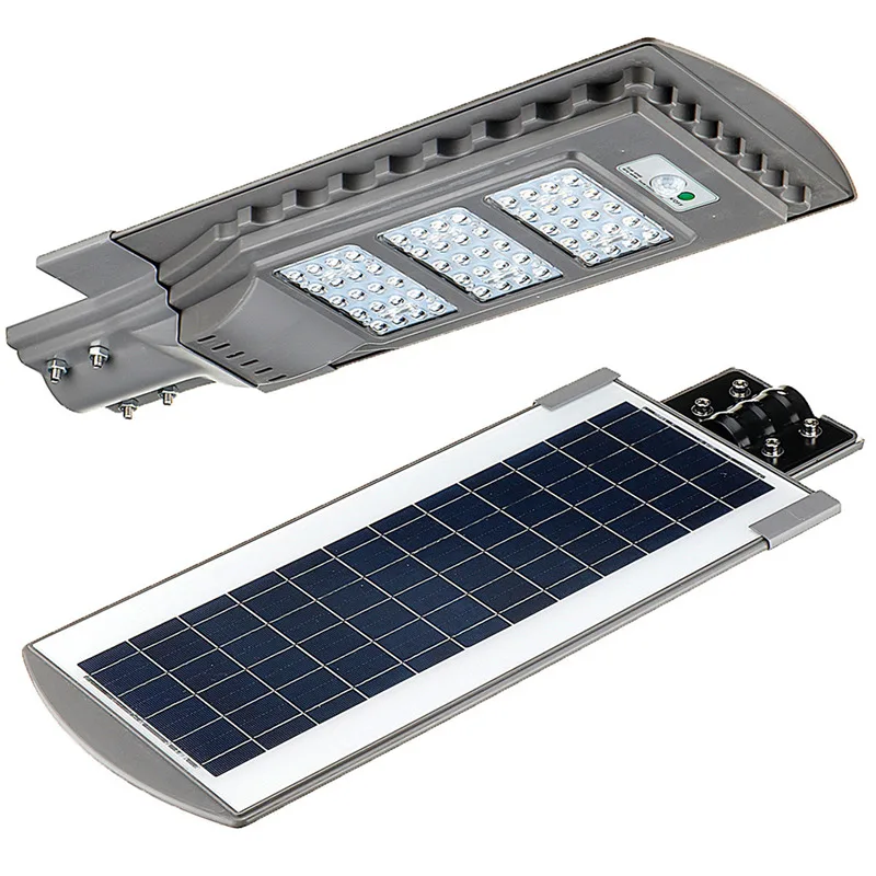 AUGIENB 21000LM 40W/80W/120W Solar Street Light 20/40/60 LED Outdoor Lighting Security Lamp Motion Sensor / IPX6