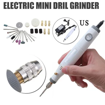 

18W Mini Electric Drill Grinder Kit Variable Speed Polisher Hand Tool 110 ~ 230V