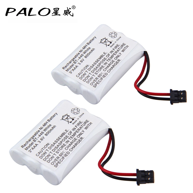 Для Uniden BT-446 BT446 ER-P512 аккумулятор 3 6 В 800 мАч для белого домашнего аккумуляторного