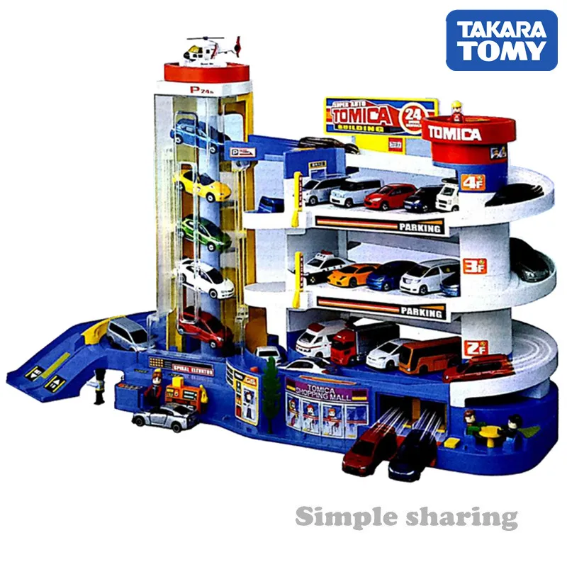 Takara Tomy super auto Tomica строительные модели набор горячие детские игрушки строительные блоки миниатюрные Развивающие детские безделушки
