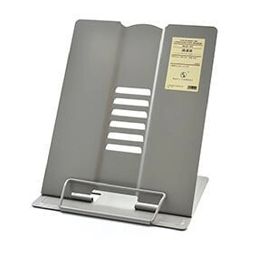 

Foldable Shelf Bookrest Document Office Non-Slip Reading Stand Home Non-toxic Portable Metal Organizer Table Adjustable Holder