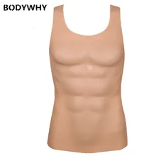 Искусственная грудь, мышцы, живот, мачо, Мягкий силикон, сильная Мужская одежда, тонкий мужской вариант, фитнес, косплей, мышцы, силиконовый гель, пальто