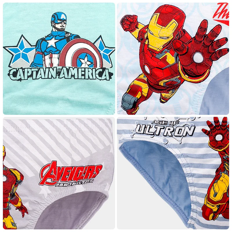 Marvel Ropa Interior para niños Avengers Paquete de 5 