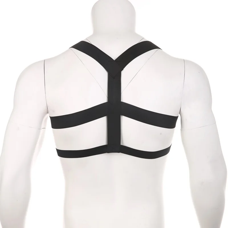 CLEVER-MENMODE Body Bondage Costume Mens Chest Harness Lingerie Men Halter Neck Straps Nightclub Erotic Hollow Out Performance Clothing -Zentai shop online H8029d62ebf364f86aec62e3d2019df97u.jpg
