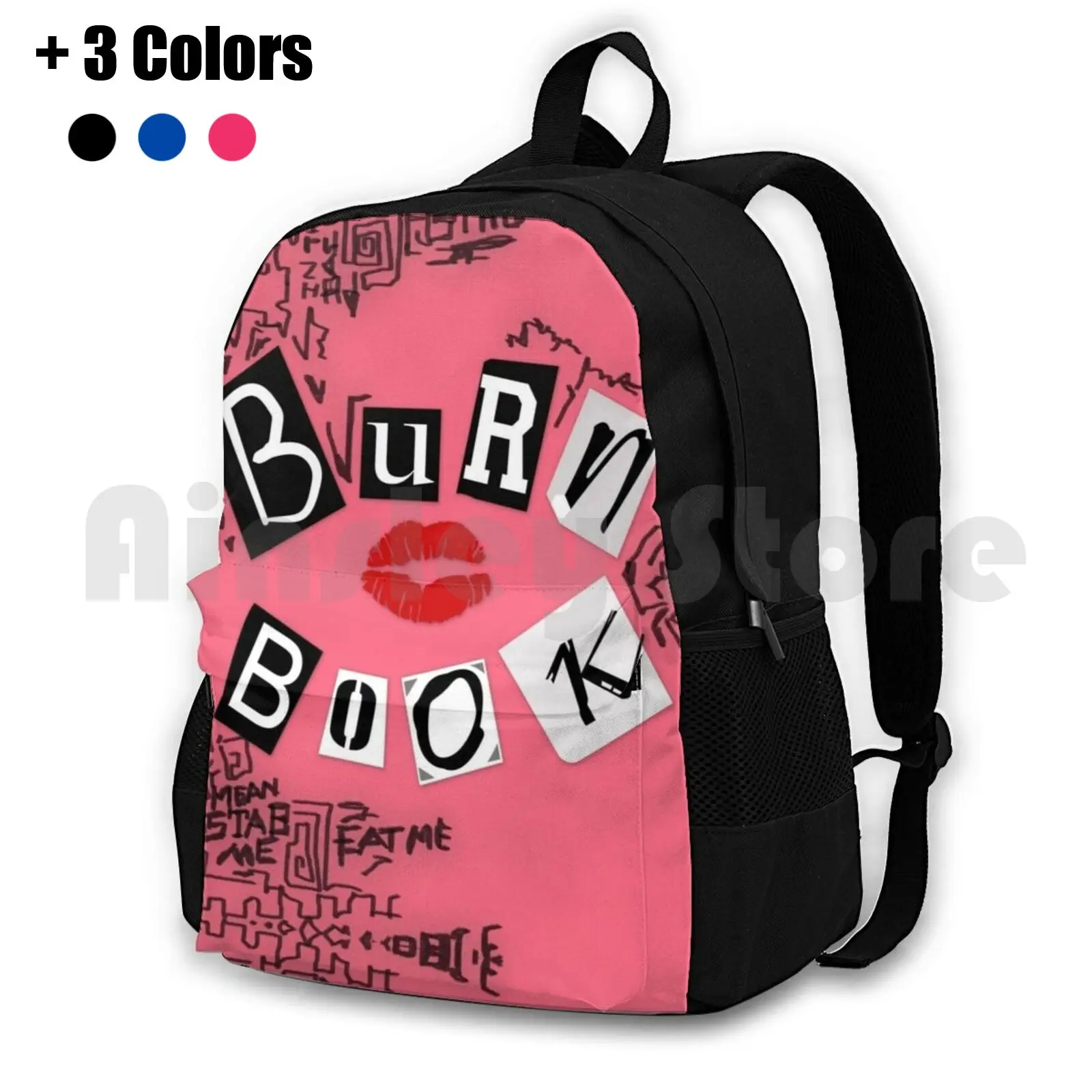 

Рюкзак Burn Book для активного отдыха, пешего туризма, альпинизма, спортивная сумка для верховой езды, третий октября, Лолита, несмотря на меня, средние девушки, хит средних девушек