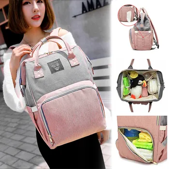 

Waterproof Mummy Bag Multifunctional Backpack Wild Large Capacity Backpack LEQUEEN Shoulders Backpack