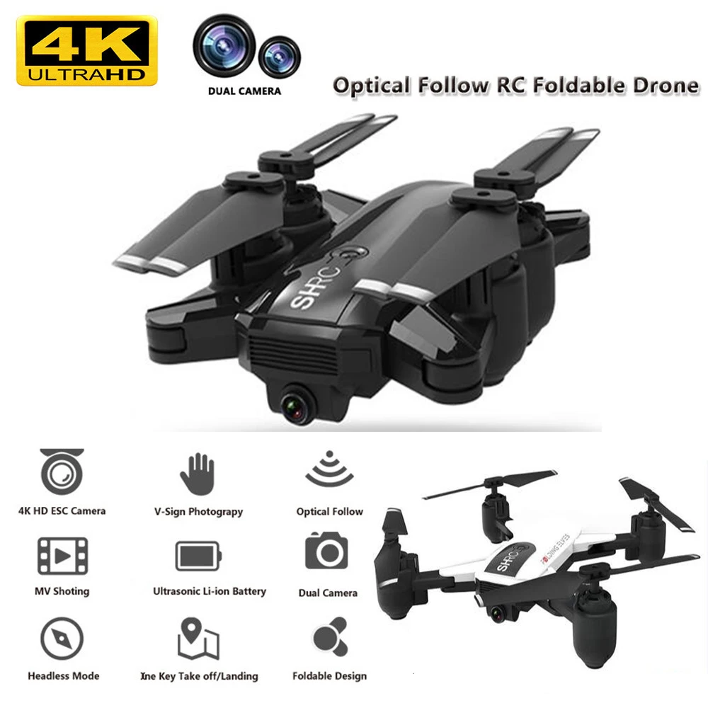 Профессиональный WIFI FPV с камерой 4K широкоугольный HD режим удержания высоты