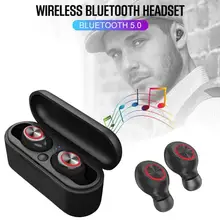HIFI TWS Touch спортивные наушники перезаряжаемые Bluetooth 5,0 мини-наушники с микрофоном полимерная батарея с Супер длительным временем ожидания
