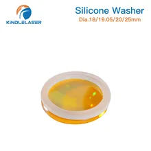 

KINDLELASER Silicone Washer Dia.18 19.05 20 25mm for CO2 Laser Focusing Lens Mirrors
