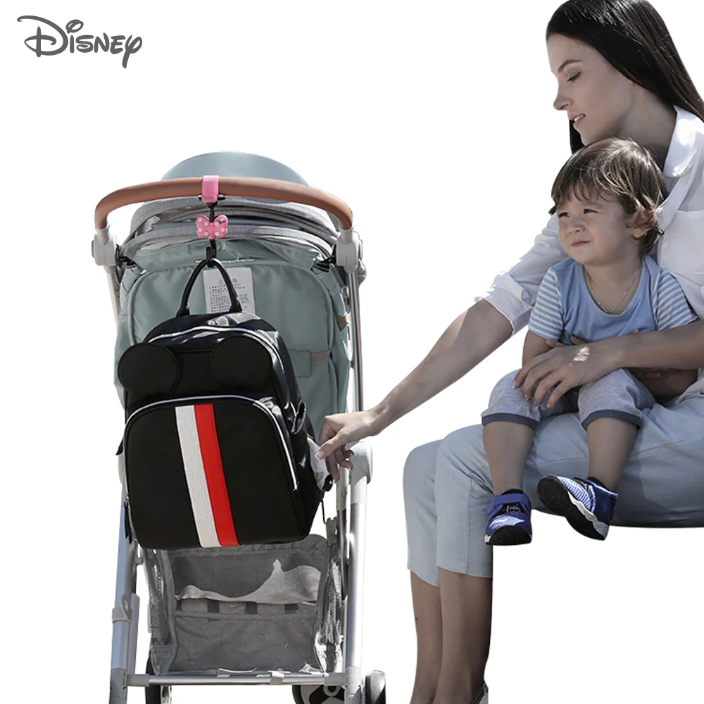 Сумка для подгузников Disney мам детская дорожная сумка на коляску модный рюкзак с
