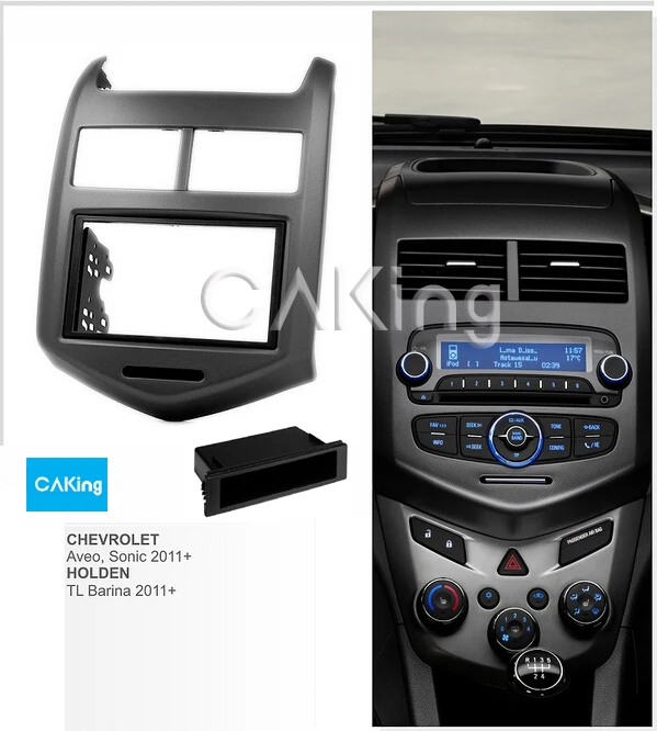 Панель радиоприемника Fascia Для CHEVROLET Aveo Sonic 2011 + / HOLDEN Barina (TM) комплект аудиорамок