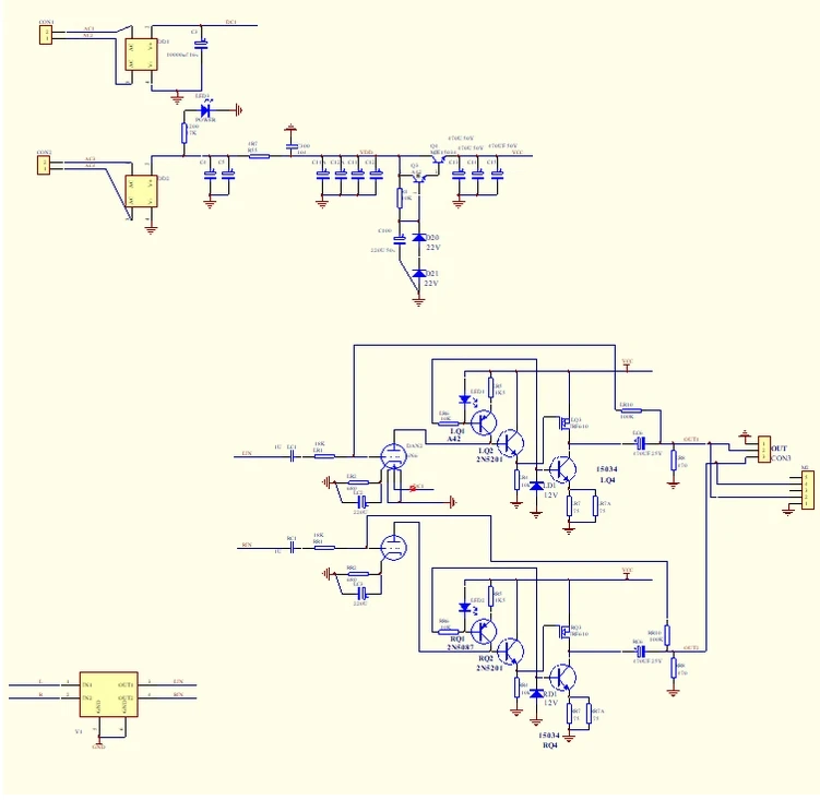 Tube Preamp Pedal Schematic