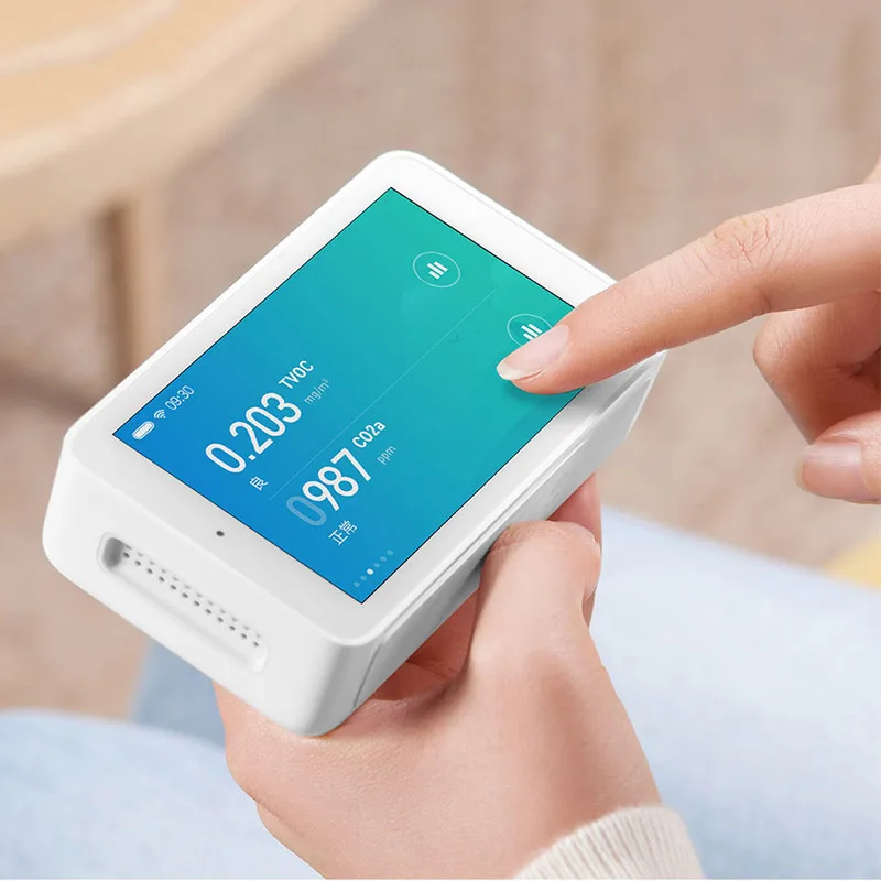  Xiaomi Mijia Air Detector High Precision 3.97Inch Touchscreen USB Interface PM2.5 CO2a TVOC Humidit