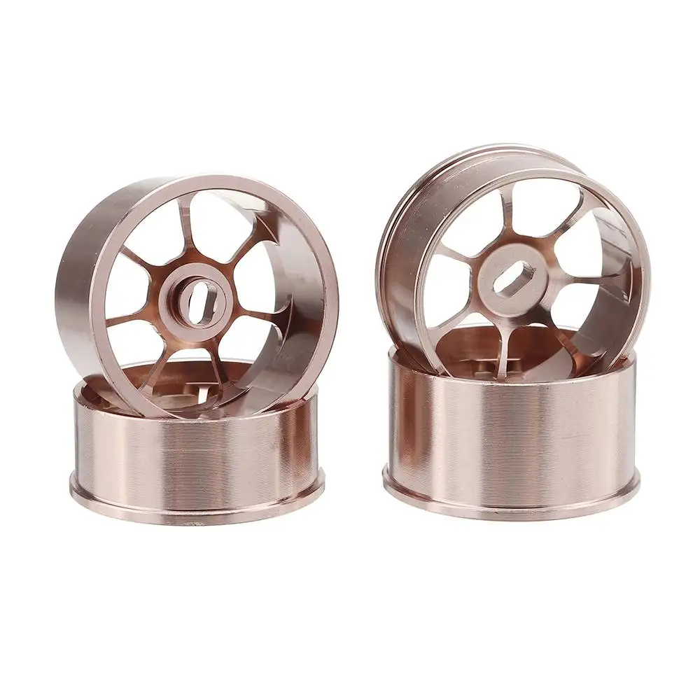 4 состоит из 12 штук,, Firelap металлический колесные диски для IW04M IW05 AWD MINI-Z MINI-Q 1/28 RC автомобилей Запчасти аксессуары