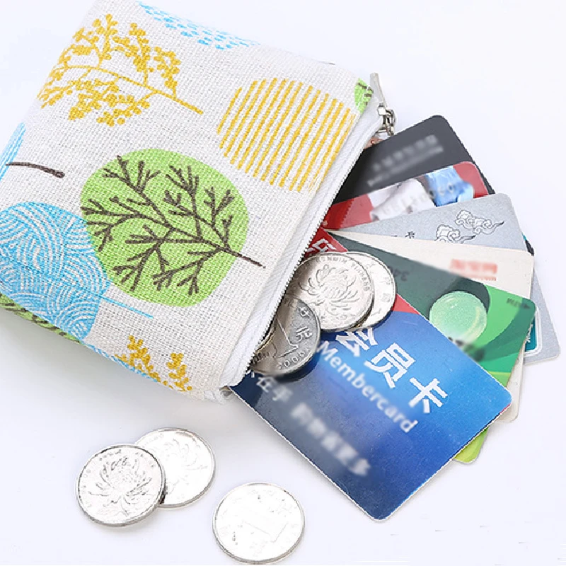 

Korean Simple Kids Purse Coin Cute Canvas Bag Wallet Change Girls Small Money Bag Portable Key Pouch Card Holder for Children