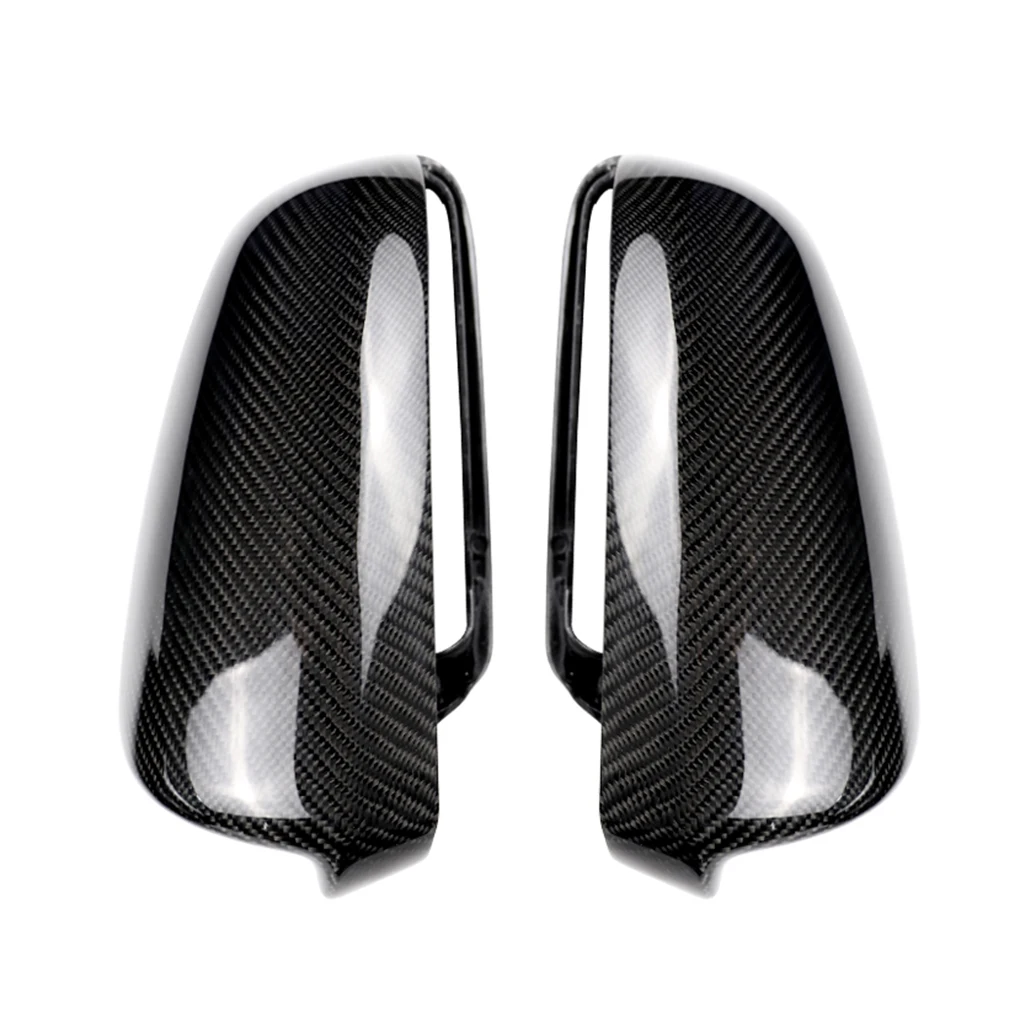 

Replacement For A3 A4 A5 B7 A6 C7 2005-2012 1 Pair Car Side Door View Mirror Cover Carbon Fiber Trim Caps Housing