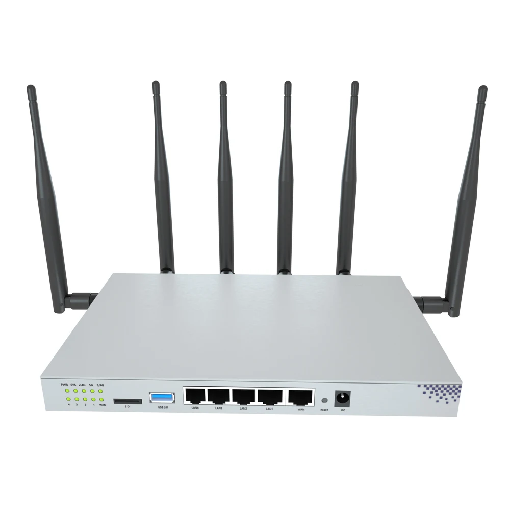 ZBT 4G LTE роутер WG3526 двухdand Gigabit Openwrt беспроводной WiFi со слотом для SIM карты Сеть 3G