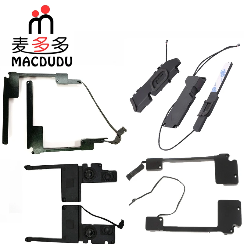Juego de altavoces izquierdo y derecho, repuesto para Macbook Pro 13 A1278 Retina 13 15 A1398 A1425 A1502