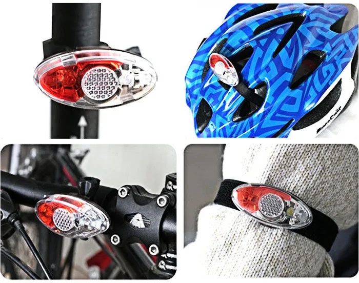 Starway Xc-776rw велосипедный светильник, задний светильник, безопасный Предупреждение ющий светильник, светильник на шлем