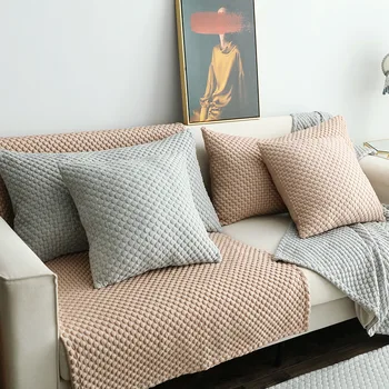 

Pillow Cover Cushion Covers Imitation Cotton Solid Decorations Pillowcloth Decoration for Home Car Bed Sofa Living Room