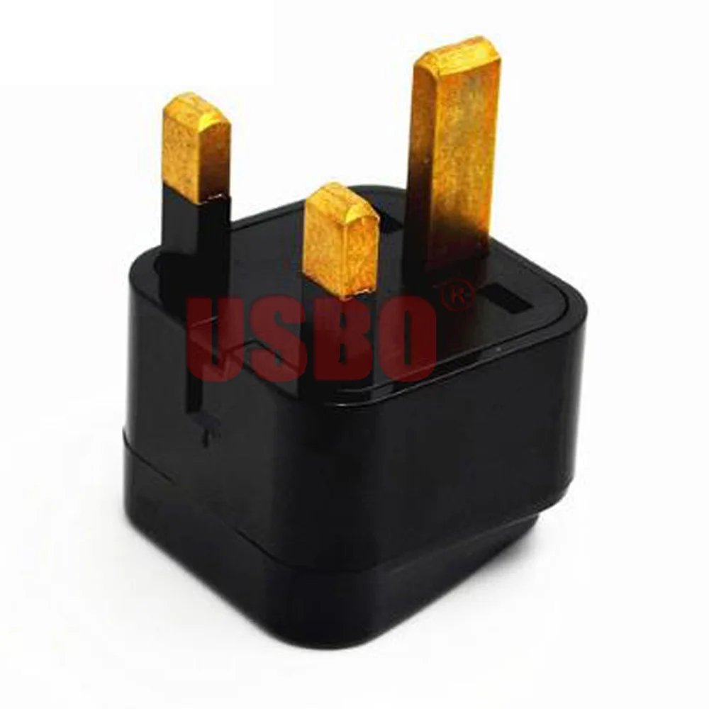 Black white universal AU UK US EU German France Israel Italy Swiss Brazil South Africa travel adapter plug socket converter