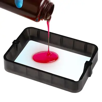 

Material Rack Plastic Resin Vat Compatible with 6.3" DLP 3D Printer